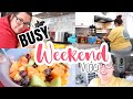 Busy weekend in the life! | grocery haul | hobby lobby haul | PORCH MAKEOVER PREPARATIONS | ☀️ ⛅️