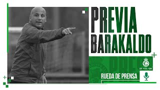 Previa Barakaldo · 27 de noviembre de 2020