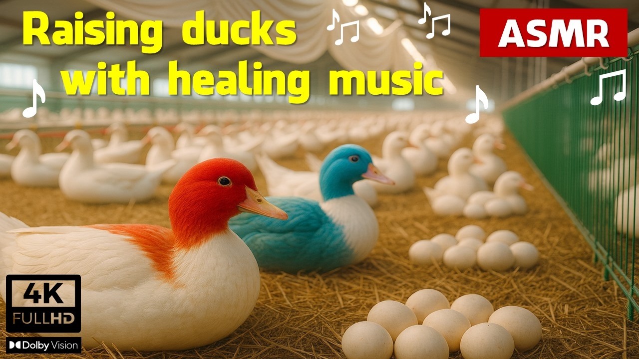 Discover the Modern Duck Farming: The Secret How to Raise Healthy Ducklings with Healing Music