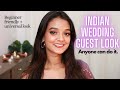Indian Guest wedding makeup for beginners | Easy and simple with flawless base ft. Daniel Wellington