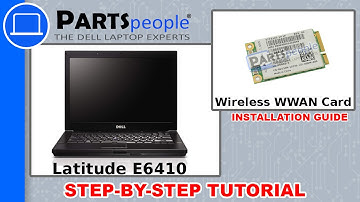 Dell Latitude E6410 Wireless WWAN Card  How-To Video Tutorial