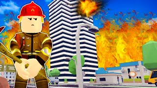 We Became Firefighters and Attempted to Save People! - Roblox Multiplayer screenshot 4