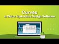 Curves in Water Hydraulics Design Software