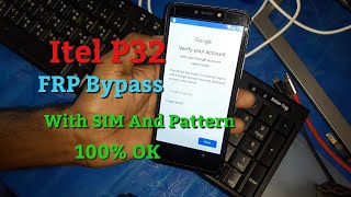 Itel P32 FRP BYPASS Without PC With Sim and Pattern Full HD 1080p