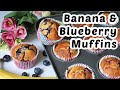 Banana & Blueberry Muffin Recipe