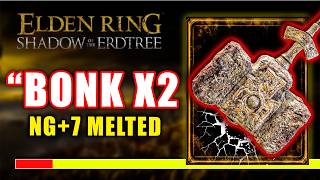 “NG+7 Bosses DESTROYED with Dual Giant Crushers 💀 (Elden Ring)” #eldenring
