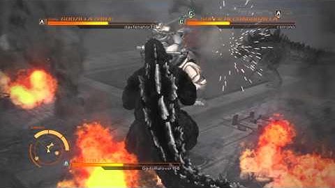 GODZILLA PS4 Online Battle Godzilla vs Godzilla 2014 vs Super Mechagodzilla