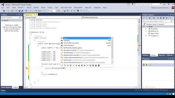 Array in C#, C# array, C# array bangla, How to work array in C#