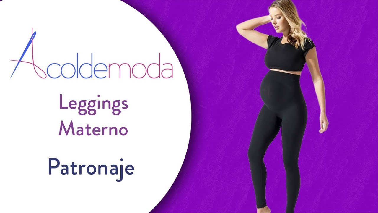 Cómo hacer el patrón de unos LEGGINGS LEVANTA COLA CON PRETINA ANATÓMICA -  Paso a Paso - DIY 