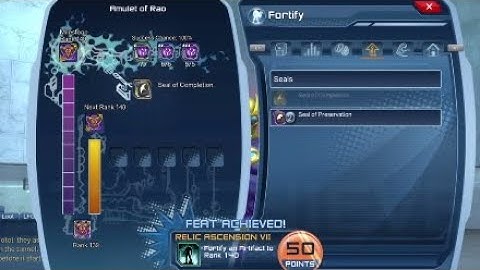 DCUO Artifact Breakthrough Rank 140
