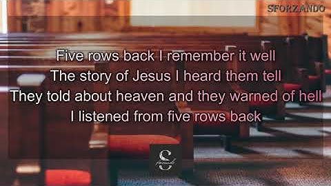 Five Rows Back | Alvin Martinez | with Lyrics | Christian Music Playlist