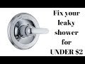 Fix a leaky Delta Single-handle shower faucet for UNDER $2!!