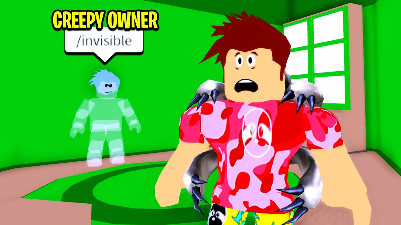 Admin Was Watching Guests I Caught Him In My Home Roblox