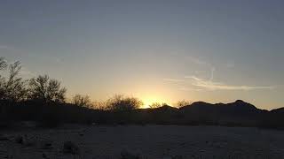 Full 4/8/25 Sunset in Quartzsite, AZ News