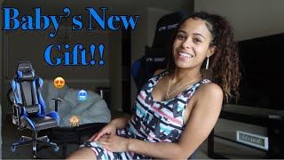 ASSEMBLING A GAMING CHAIR | SURPRISING MI AMOR💙🥶🙈