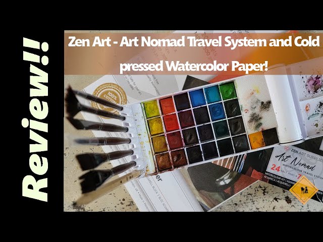 Nomadcolor Portable Watercolor Kits - Zenartify