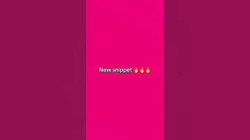 Unfazekaii new snippets