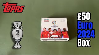 Pro Premium 10 Pack Box Opening - Topps UEFA Euro 2024 Cards