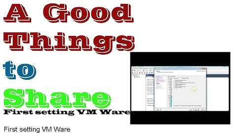 Setting Awal VMware untuk Debian 7 / First step VMware Configuration for Debian 7