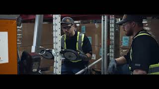 Damaged Pallet Rack Upright Repair | Damotech