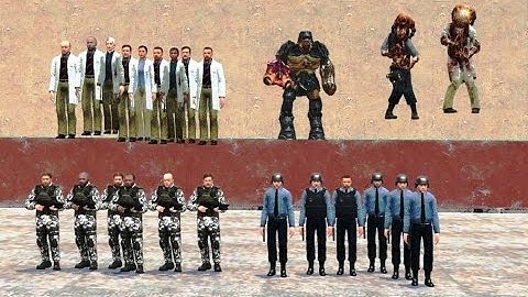 Gmod - Black Mesa Source Addons NPCs Showcase