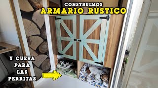 #21 Construimos Armario Rústico Tipo Granero + Casita Perritas ​​ | Al Son de mi Furgón