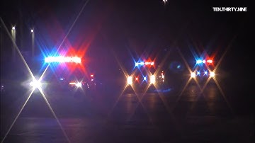 LAPD PATROL & METRO K-9 UNITS RESPONDING CODE 3 TERMINATION OF PURSUIT PERIMETER ( SOUTHEAST)