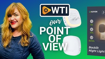 AUVON Plug-in LED Backlit Night Lights | Our Point Of View