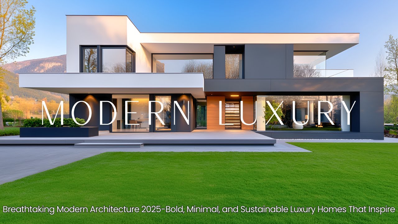 Bold & Visionary: Modern Luxury 2025 Breathtaking Architectural Beauty ...