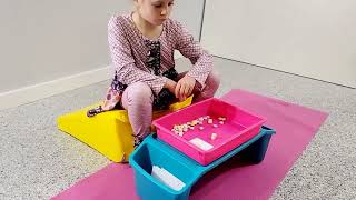 Candy Heart Stack Fine Motor Activity