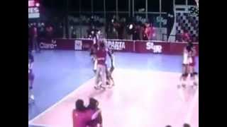 JUEGOS ODESUR SANTIAGO DE CHILE 2014 - CHILE LE GANA A BRASIL EN VOLLEYBALL FEMENINO