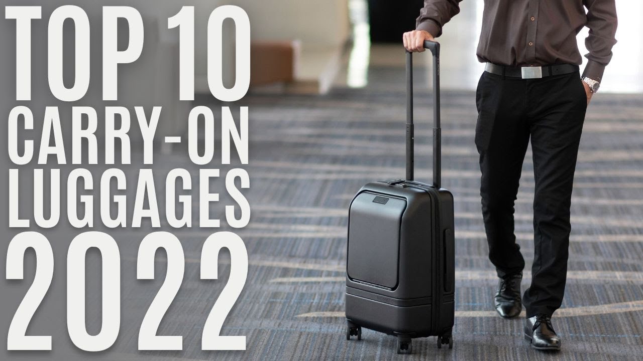 Carry-On Luggage 2022  Best Carry-On Suitcases