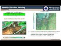 Recorded weekly weather briefing for the week of December 5, 2022