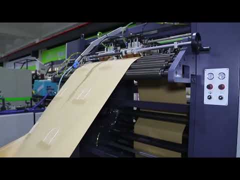 ROKIN brand full automatic paper bag making machine with twisted handle