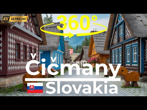 🇸🇰 Čičmany 360°