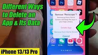 iPhone 13/13 Pro: Different Ways to Delete an App & Its Data screenshot 3