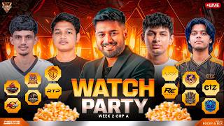 TEZ FFMIC 2026 Fall | GROUP STAGE - WEEK 2 | DAY 1 | GROUP A Watch Party #freefirelive #gyangaming