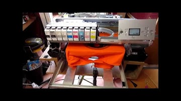 Almost ready DIY DTG Printer from Epson 3800/3880 with Arduino control