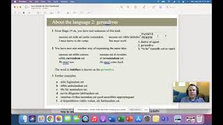 CLC St. 26 About the language 2: gerundives