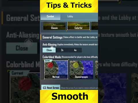 Tips U0026 Tricks BGMI | 90 FPS Graphic Setting |