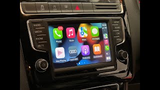 2015 VW POLO 6R Wireless apple car play retrofit with MIB1 system screenshot 5