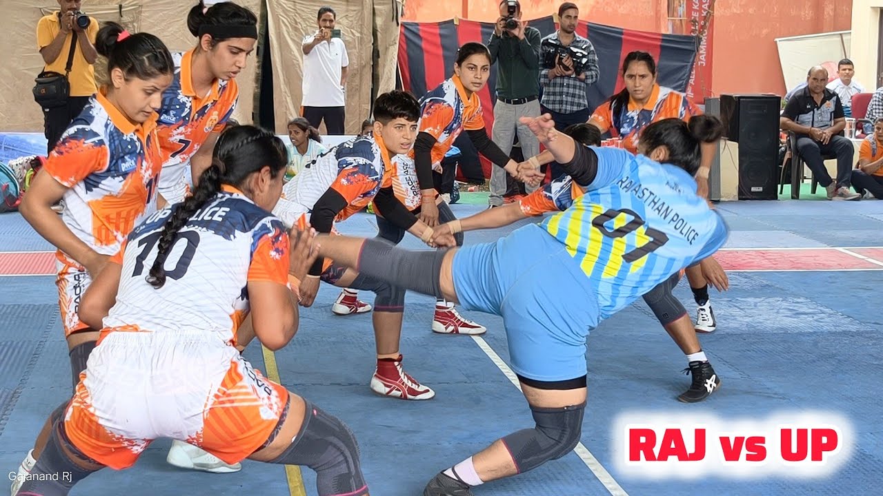 Quaterfinl Rajasthan Police vs UP Police All India Police Kabaddi Turnament 2026