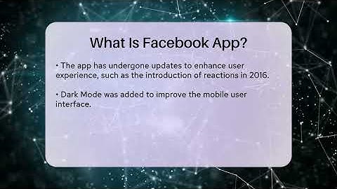What Is Facebook App? - Talking Tech Trends