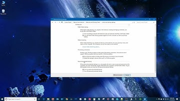 Microsoft Windows: Network & Sharing Center