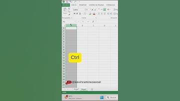 Selecciona Columnas Salteadas como un Pro en Excel 🎯💡#excel #shorts