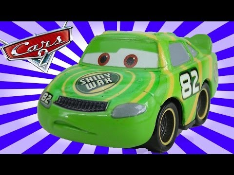 Cars 2 Disney #82 Shiny Wax Darren Leadfoot Pixar Toy Review Mini Adventures 82
