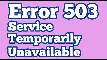 Magento "Error 503 : Service Temporarily Unavailable"