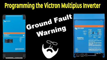 Victron Multiplus inverter Programing - Easy, Step by Step