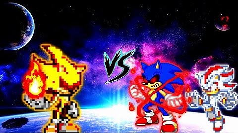 Exslayer H 11P OP VS Sonic Chaos V4 JVL OP (all form) & Shadow V3 OP (all form ) in Jump Force Mugen