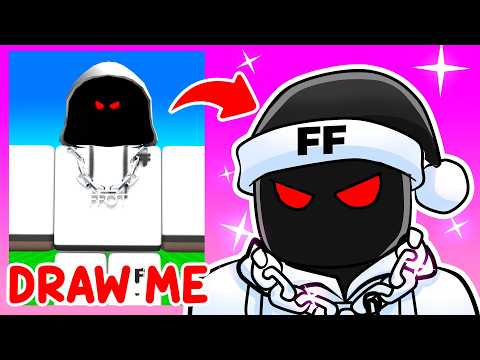 Drawing YOUTUBERS in Roblox Speed Draw..